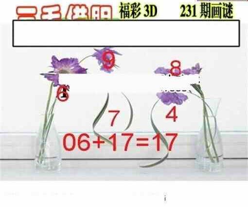 23231期: 三毛3D精品图谜