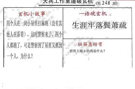 23248期: 大兵福彩3D黄金报图版