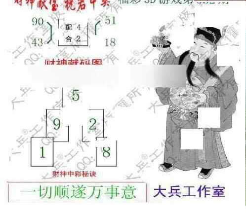 23032期: 大兵福彩3D黄金报图版