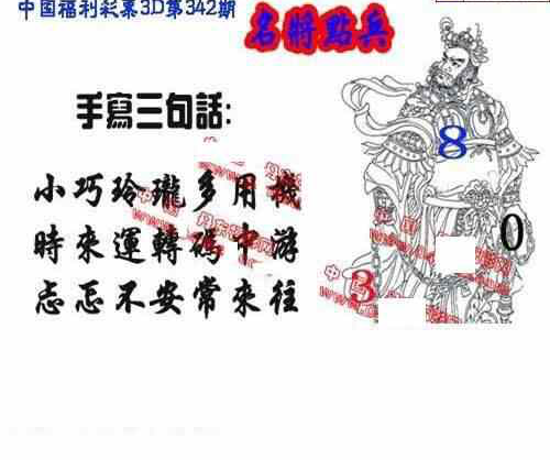 22342期: 福彩3D丹东全图分析