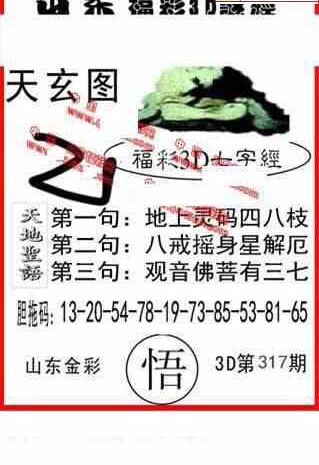 23317期: 福彩3D丹东全图分析