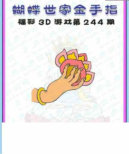 23244期: 3D蝴蝶世家蝴蝶彩图