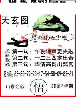 22348期: 福彩3D丹东全图分析