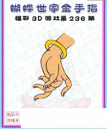 23236期: 3D蝴蝶世家蝴蝶彩图