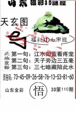 23110期: 福彩3D丹东全图分析