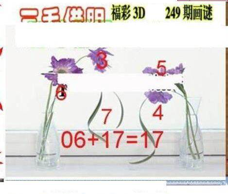 23249期: 三毛3D精品图谜